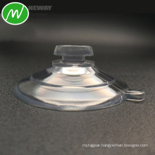 Vacuum Sucker Strong Custom Silicone Suction Cup with Screw or Hook Are Ok Transparent or Customized -20°C-80 °C Moulding CN;FUJ